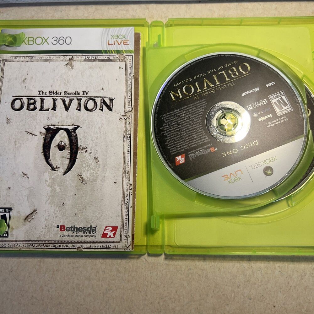 Oblivion Game of the‎ Year Edition - Microsoft Xbox 360 - Picture 3 of 5
